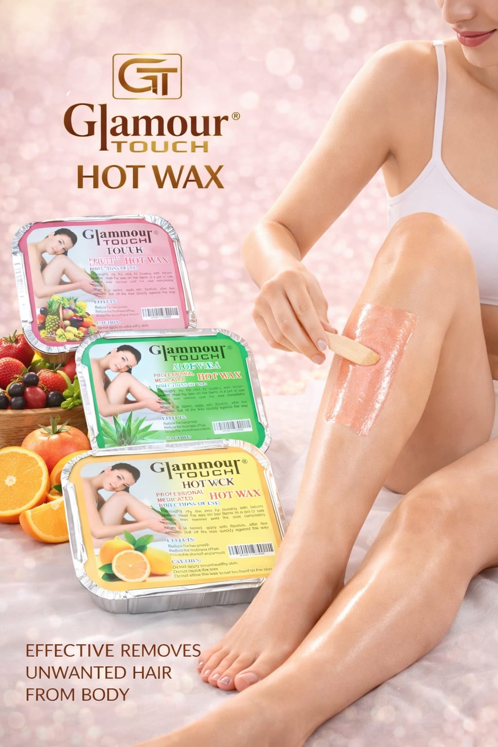 Glamour Touch Hot Wax 3 variants official product image