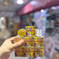 Glamour Touch Cotton Thread GTI yellow boxes with white spool