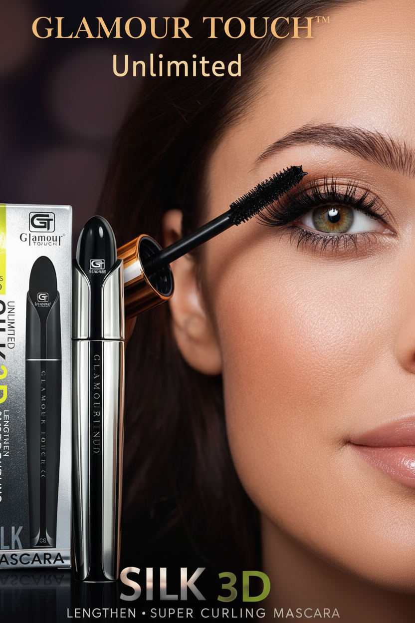 Glamour Touch Silk 3D Mascara - Lifestyle Eye Shot