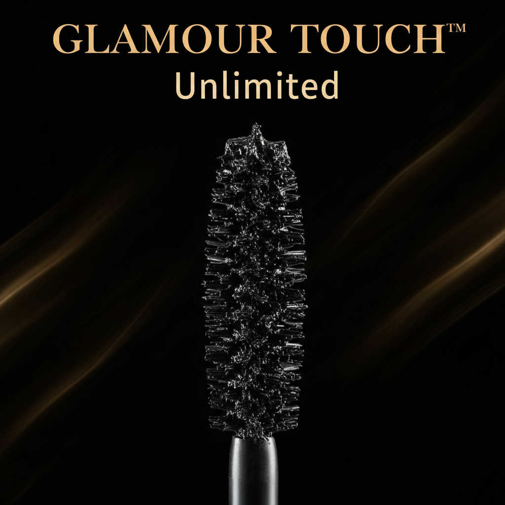 Glamour Touch Silk 3D Mascara - Wand Close-up