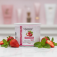 Glamour Touch Strawberry Wax - Styled Marble Shot