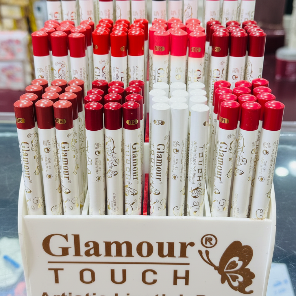 Glamour Touch Artistic Lipstick Pencil - Shades Close-up