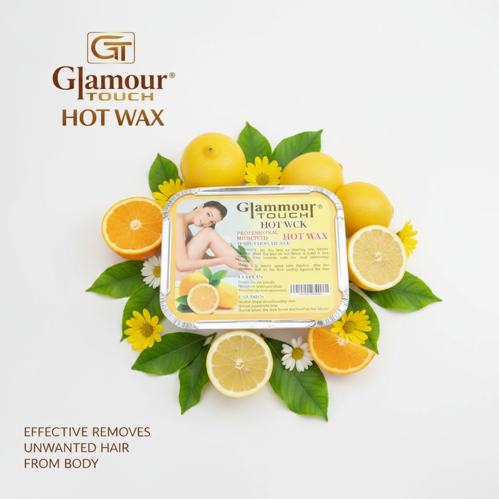 Glamour Touch Hot Wax lemon variant hero shot