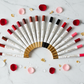 Glamour Touch Artistic Lipstick Pencil - Flat Lay All Shades