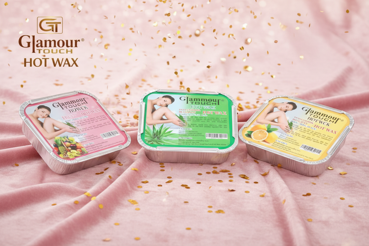Glamour Touch Hot Wax all 3 variants pink velvet hero