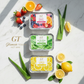 Glamour Touch Hot Wax marble flat lay all 3 variants