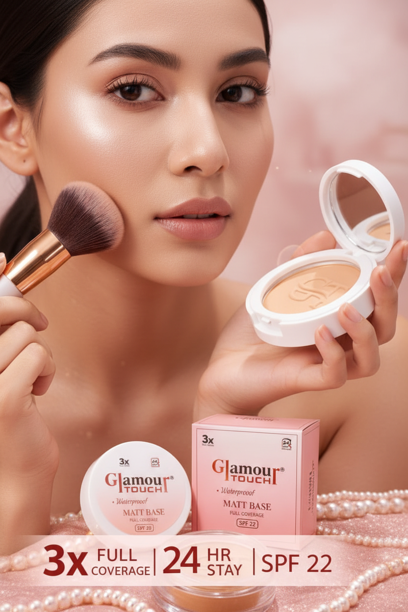 Glamour Touch Matt Base - Lifestyle Shot