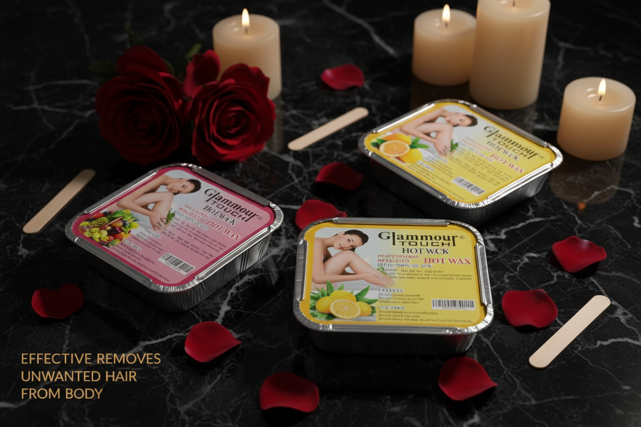 Glamour Touch Hot Wax dark marble moody shot