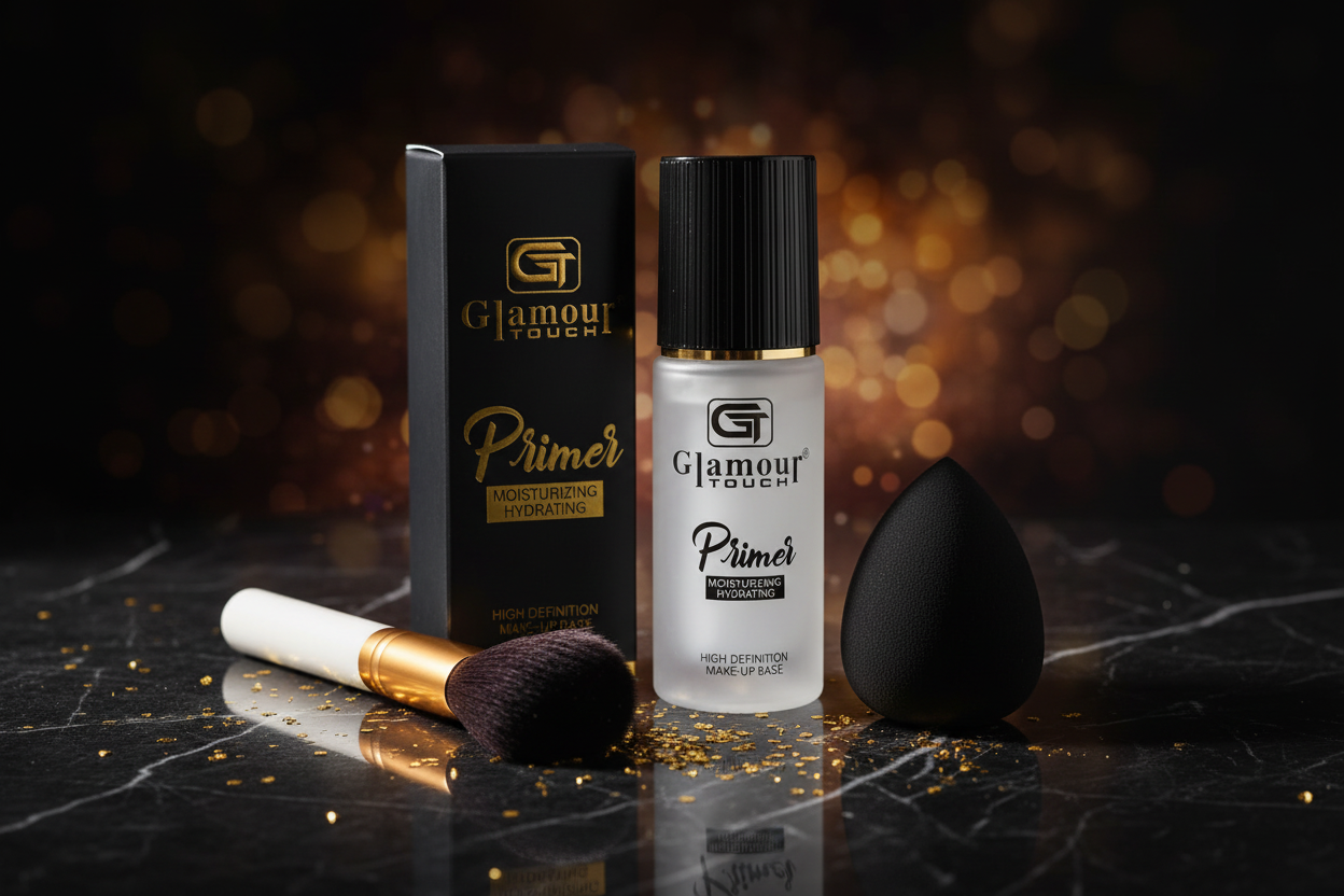 Glamour Touch Primer dark marble moody shot