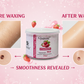 Glamour Touch Strawberry Wax - Before and After