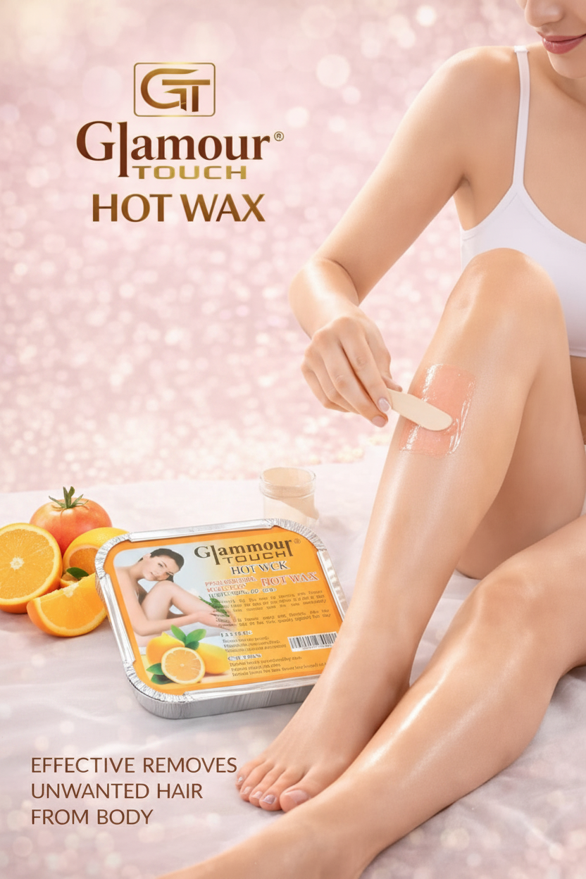 Glamour Touch Hot Wax lifestyle smooth legs